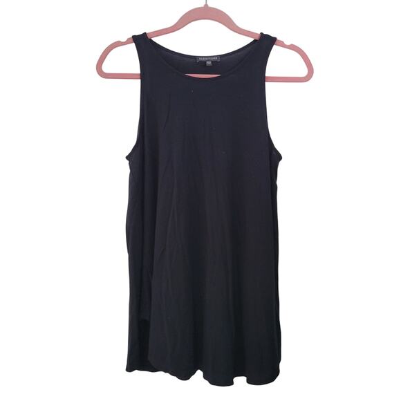 Eileen Fisher Black Scoop Neck Tank Top - Size S - Picture 1 of 5